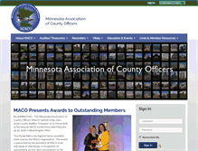 Tablet Screenshot of mncounty.org